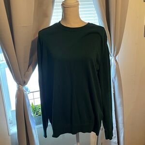 Nautica Men's Dark Green Crewneck Sweater